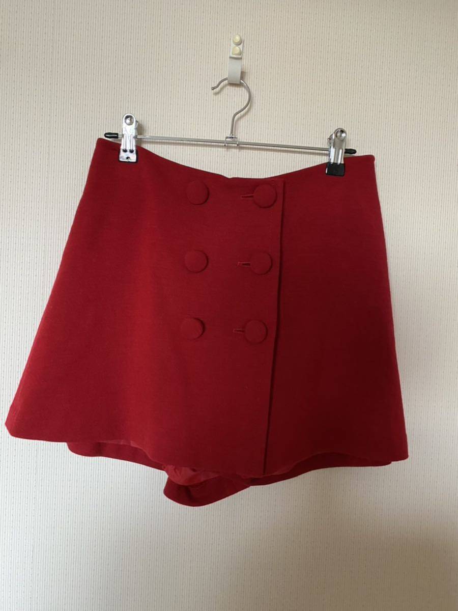 新品 アニエスべー To b by agnes b ミニスカート風ショート 新品 アニエスべー To b by agnes b ミニスカート風ショート