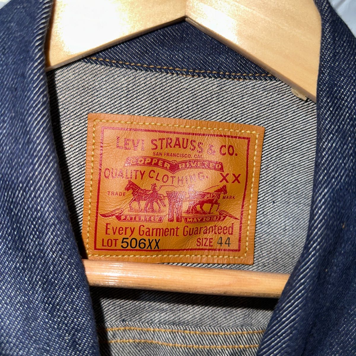 LEVI'S vintage clothing 506XX 1936 TYPE1 レプリカデニム LEVI'S vintage clothing 506XX 1936 TYPE1 レプリカデニム