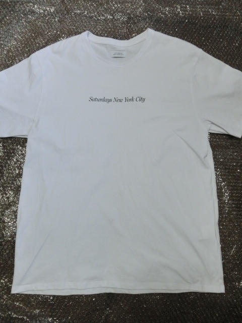 ★即決 Saturdays NYC サタデーズニューヨークシティ Tシャツ XLサイズ_画像2