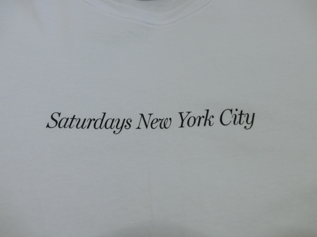 ★即決 Saturdays NYC サタデーズニューヨークシティ Tシャツ XLサイズ_画像3
