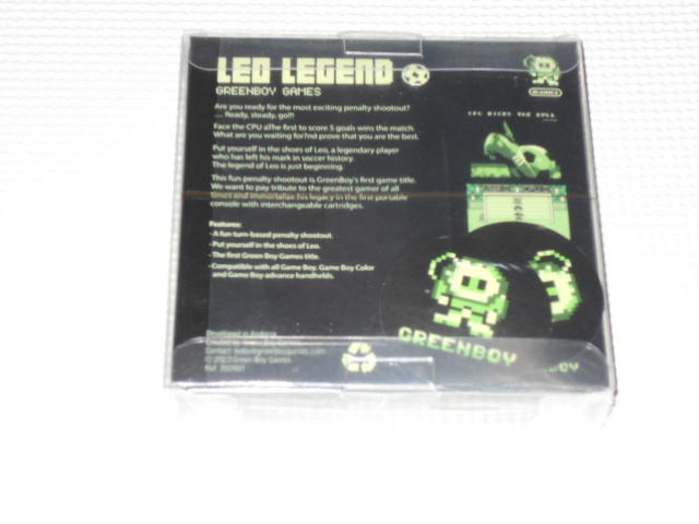 GB★LEO LEGEND GREENBOY GAMES 海外版 EU版★新品未開封_画像2