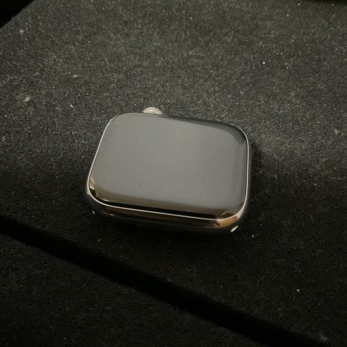 【美品】Apple Watch Series 7 GPS+Cellular 45mm MKJV3J/A シルバーステンレス バッテリー最大容量98%_画像8