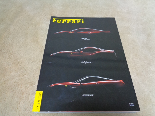 公式 最新のデザイン フェラーリ イヤーブック 2009年 Official 休み Year 2009 Ferrari Book