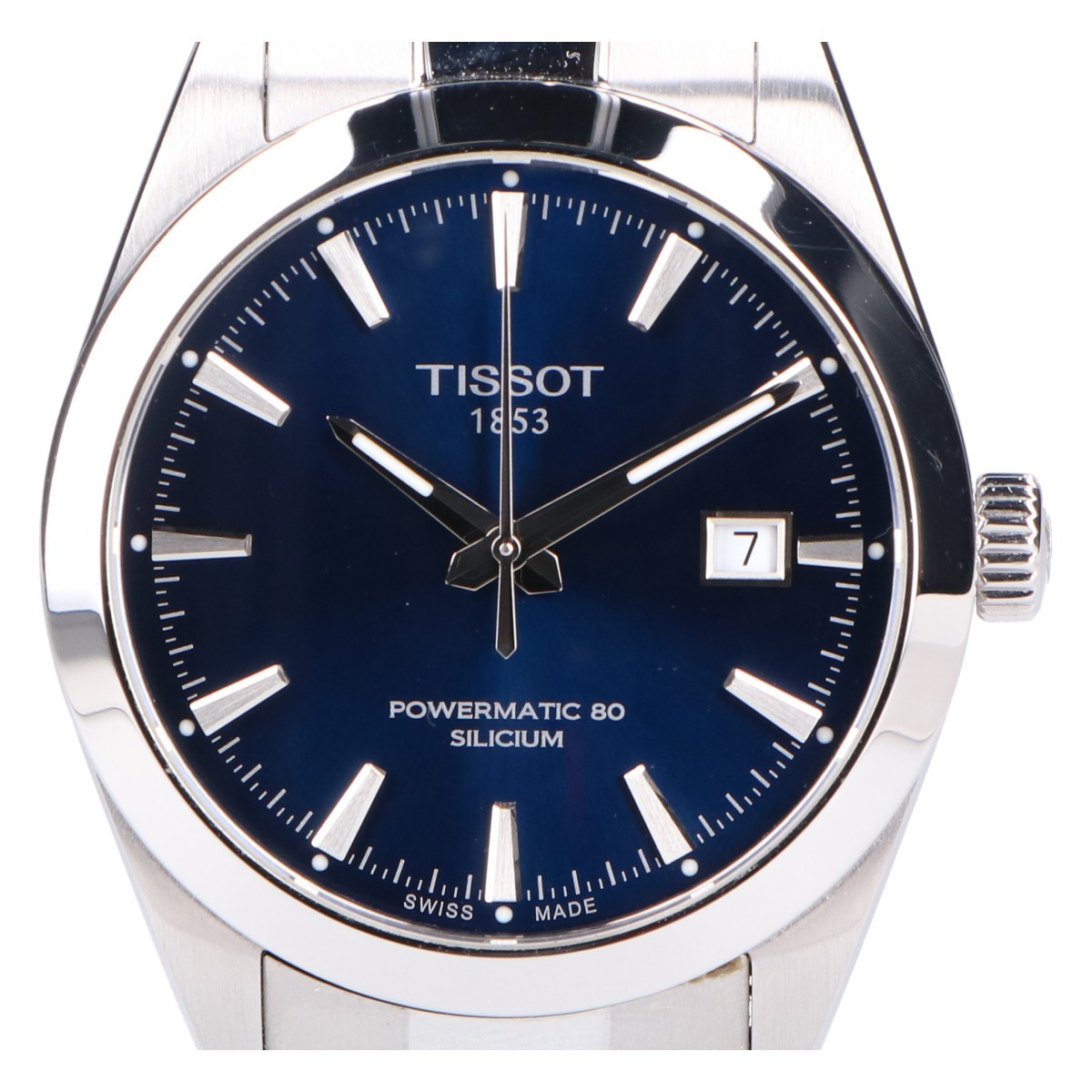 新作入荷!!】 T127.407.11.041.00 ティソ TISSOT 美品 TISSOT シルバー