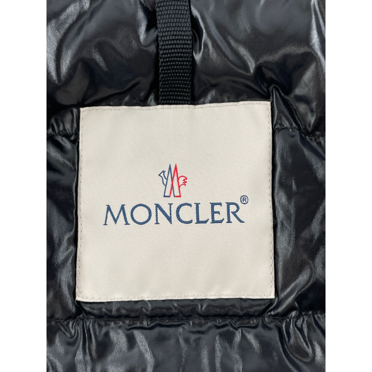 MONCLER モンクレール 18年製 BELLOY ダウンジャケット ブラック 1 ジャケット ナイロン メンズ 中古_画像5