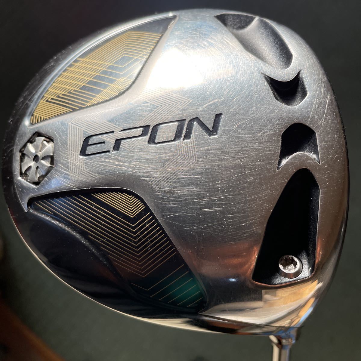 ［中古品］EPON.ドライバー.FE-01.10度、シャフト・レイプレイバーインパクトボロン、flex→ＳR.45インチ、純正のHCが付属。_画像1