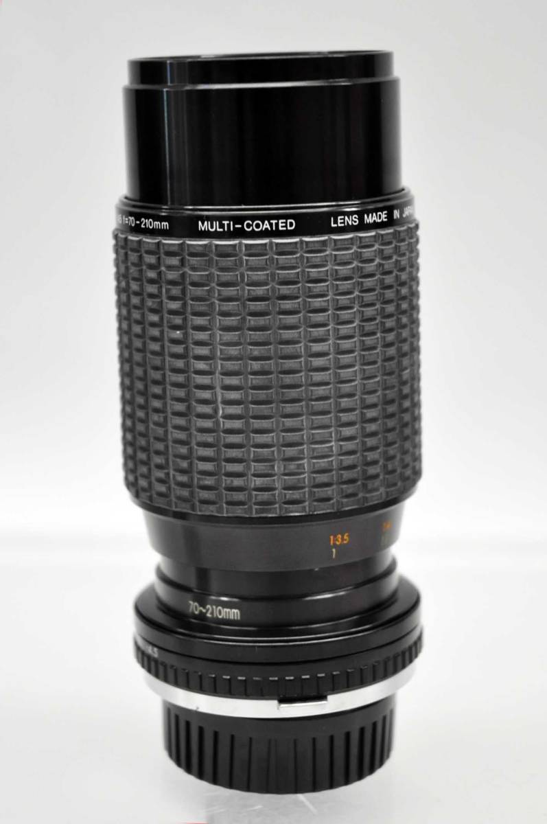 8735 ★ SIGMA シグマ　ZOOM-K Ⅱ　1:4.5　f=70-210mm　MULTI-COATED　レンズ　箱・ケース付き ★_画像6