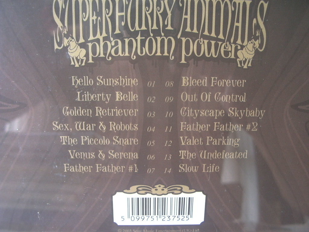 ★ Super Furry Animals 【Phantom Power】 輸入盤　5123752_画像2