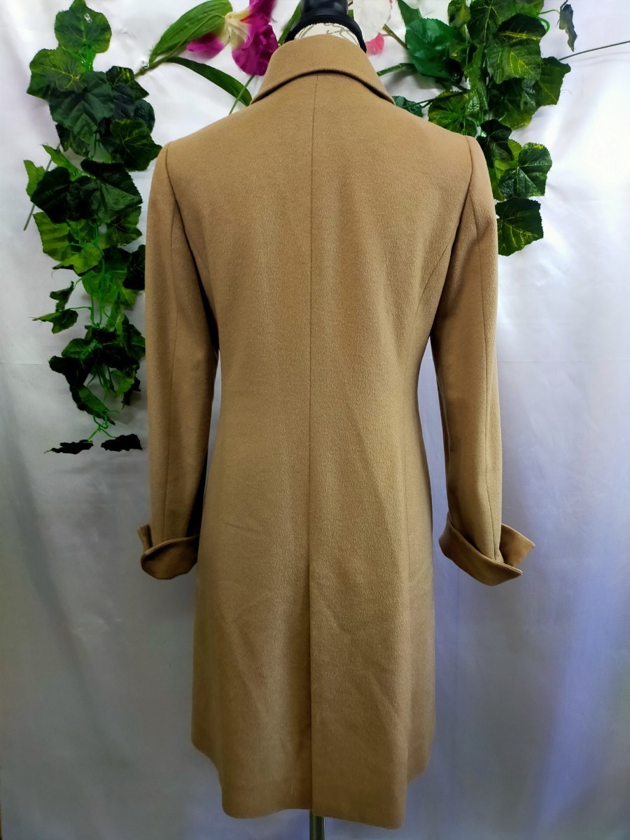超美品 23区 ピュアカシミヤ 高級コート 38 サンプル品 カシミヤ100