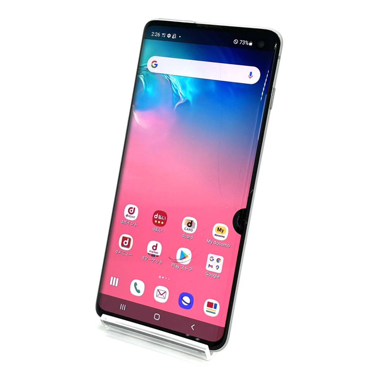 docomo Galaxy S10 プリズムブルー SC-03L-858195-