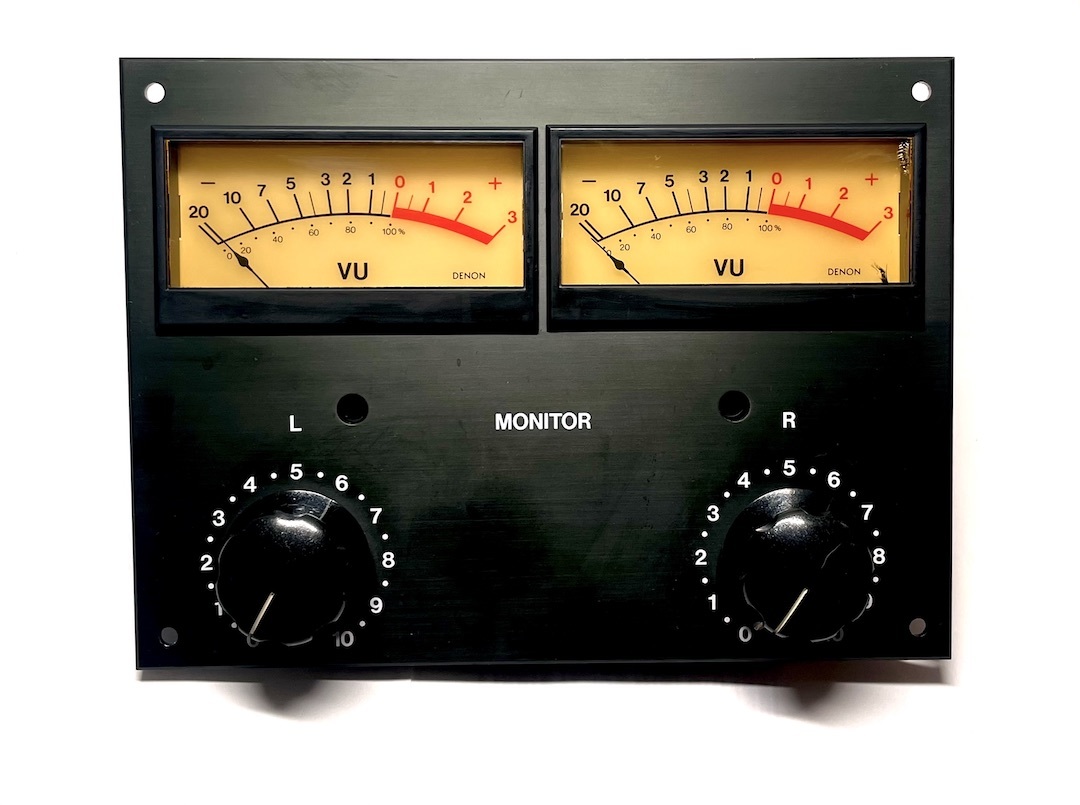DENON 業務用オープンリールデッキ ヤマキ VUメーター yamaki電子部品