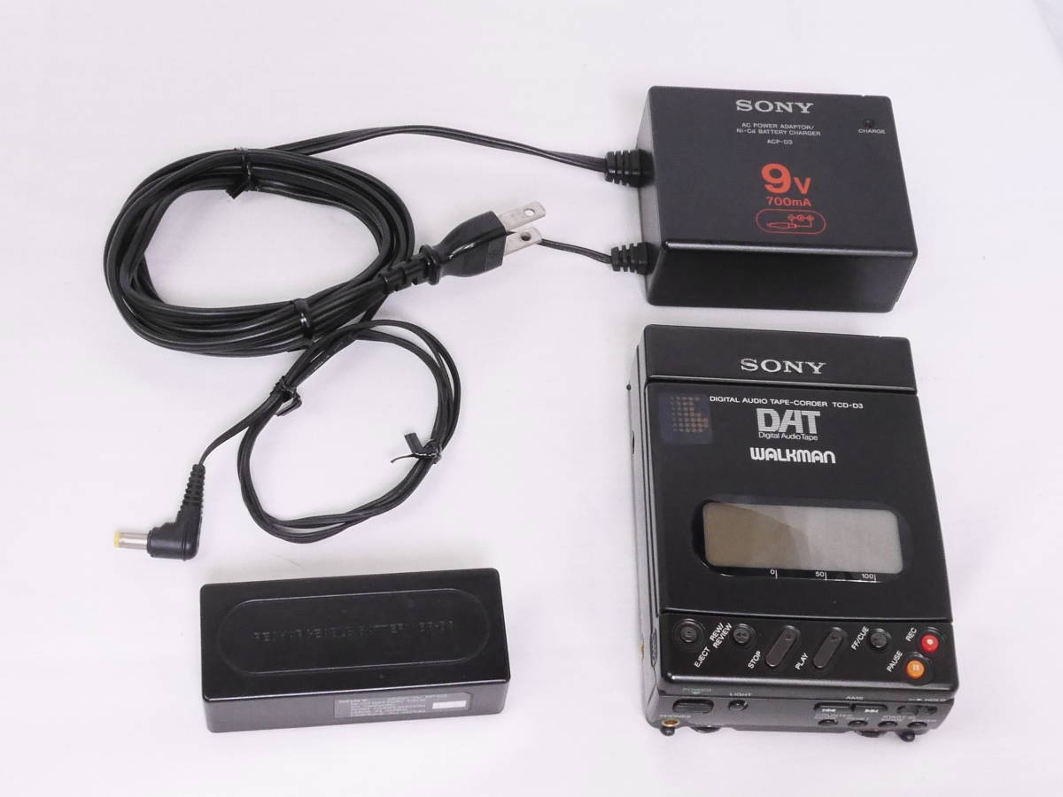 ファッションの SONY TCD-D3 DAT WALKMAN DAT機器 - www.terranuova.org.pe