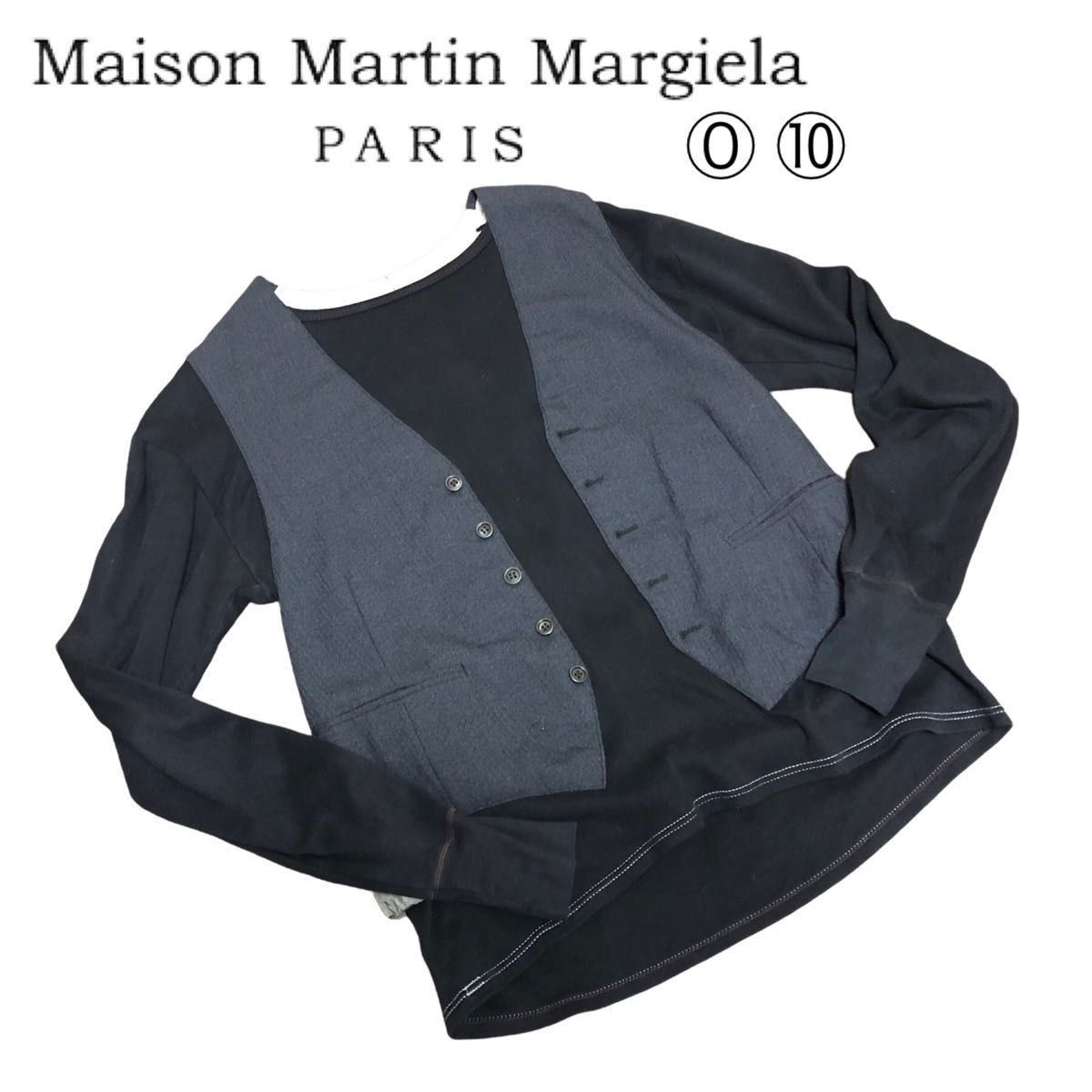 Maison Martin Margiela マルタン マルジェラ  ⑩ 2001SSドッキングロングTシャツ アーティザナル