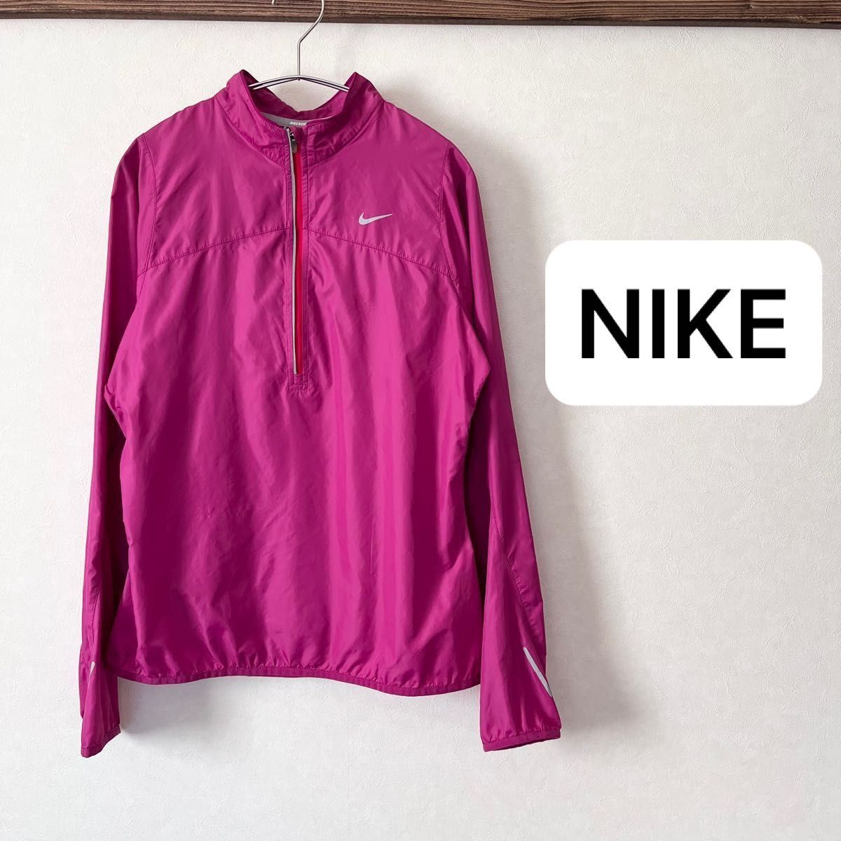 NIKE】 Mサイズ ナイロンジャケット ウィンドブレーカー ハーフ NIKE】 Mサイズ ナイロンジャケット ウィンドブレーカー ハーフ