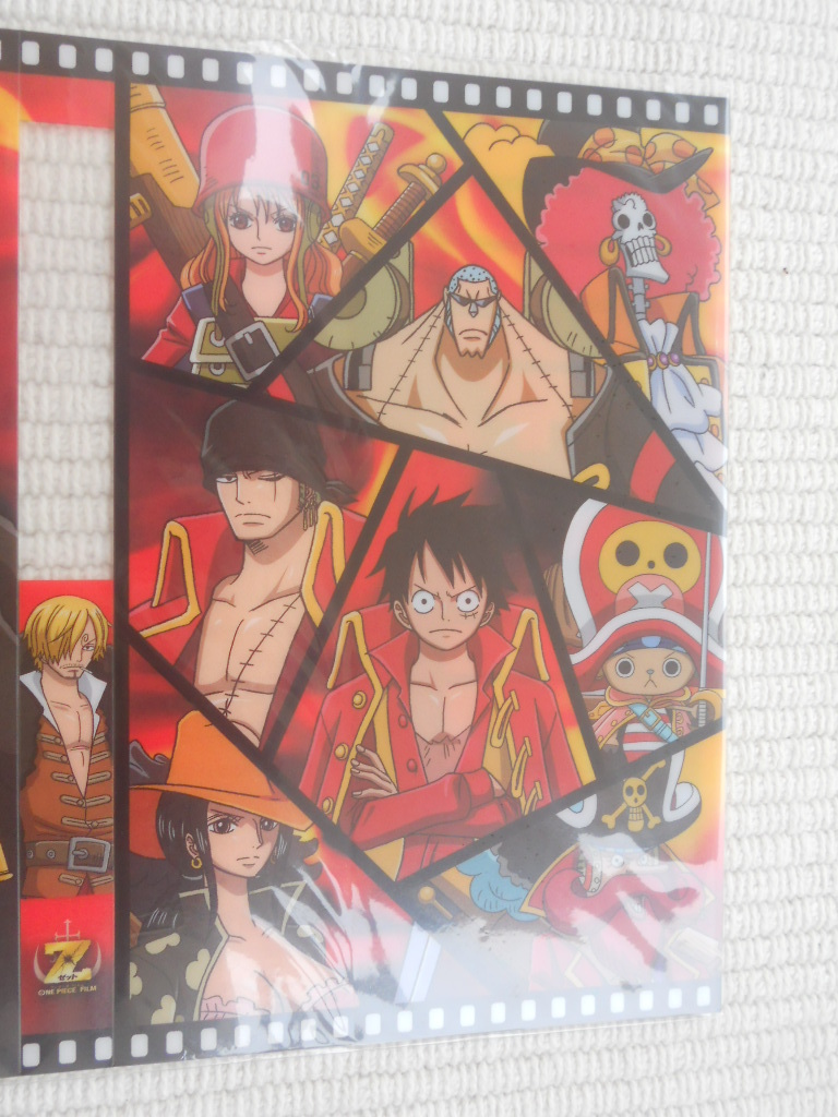 ☆ＢＤ　劇場版　ＯＮＥ　ＰＩＥＣＥ　ＦＩＬＭ　Ｚ　ワンピース　フィルムＺ　Ａｍａｚｏｎ特典　特製クリアブックカバー　サンジ　新品☆_画像4