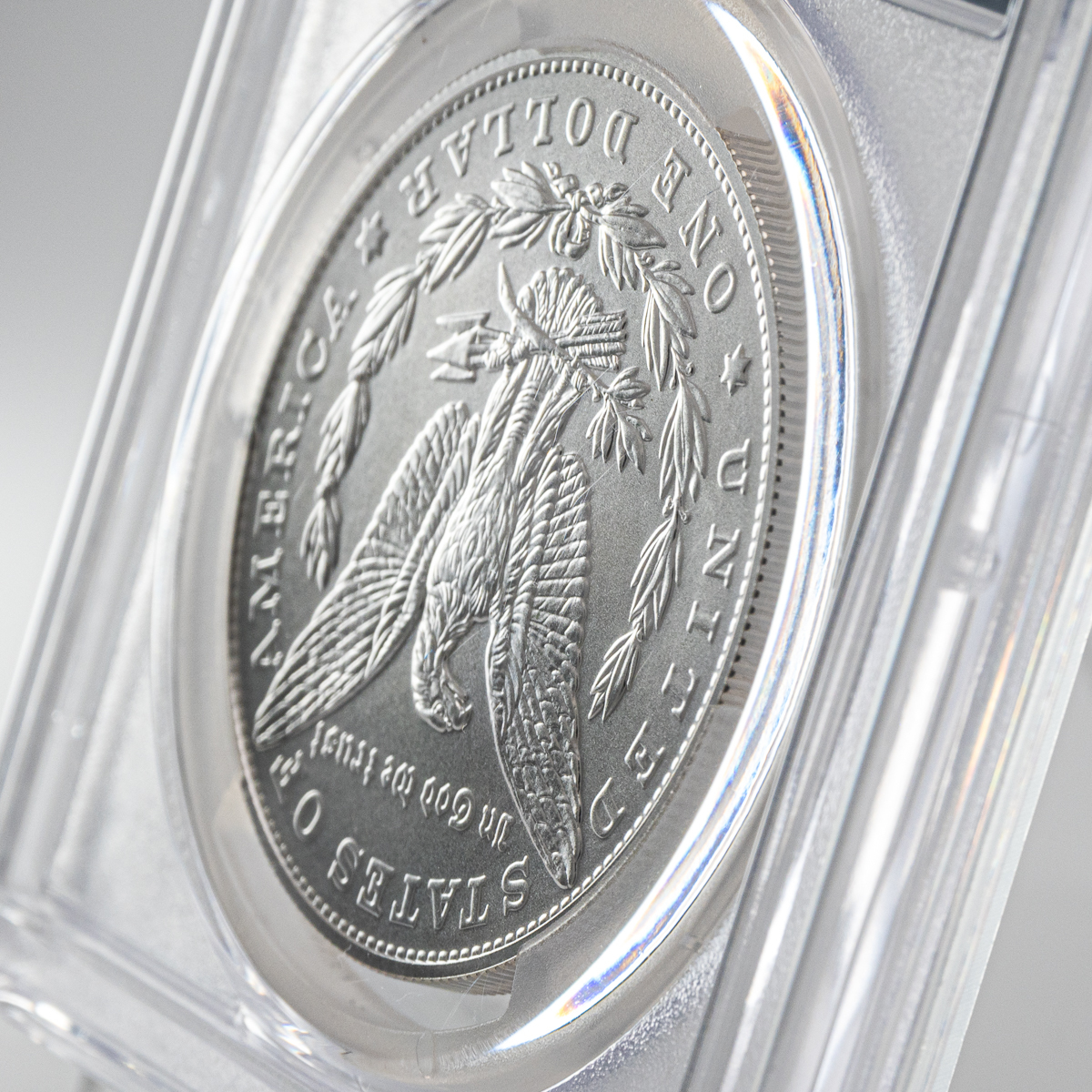 ☆彡１円スタート!!【最新作】2023年 モルガンダラー アメリカ 1ドル銀貨 PCGS MS70 FirstStrike モーガン Morgan Silver Dollar_画像8