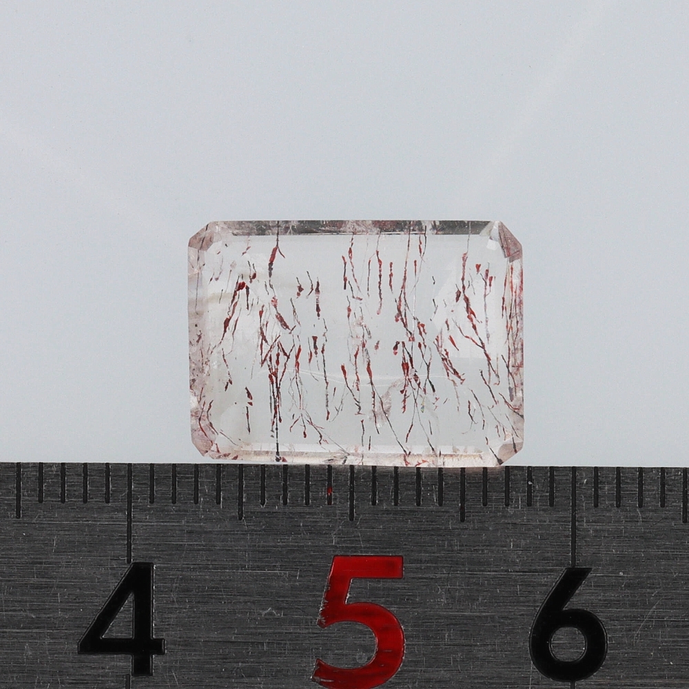 ストロベリークオーツ（水晶）8.45ct裸石【J-65】_画像3