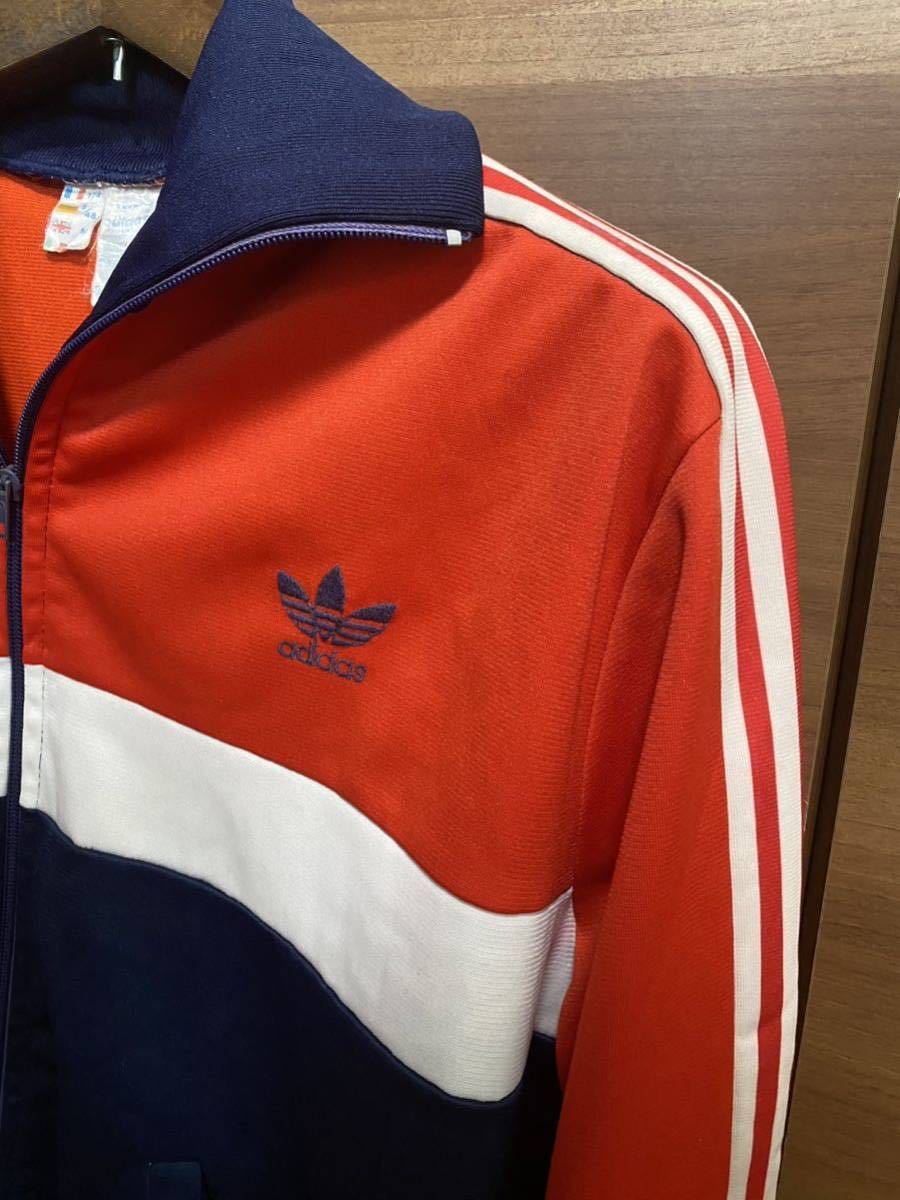 adidas originals sビンテージ フランス製 紺 白 赤