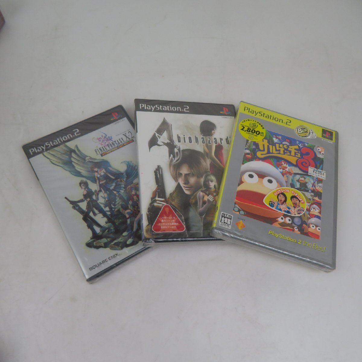 新品未使用/3点まとめ】 プレステ2 ps2 未開封ソフト 3本セット