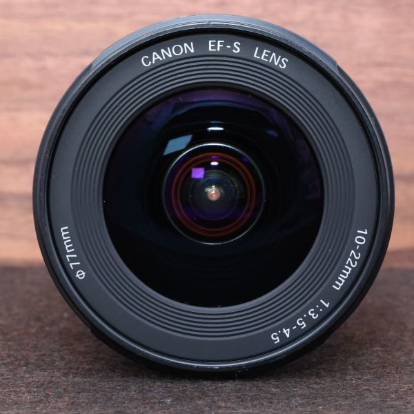 ☆良品・完動☆CANON EF-S 10-22mm F3.5-4.5 USM キヤノン 超広角レンズ☆送料無料・保証付☆F368_画像4