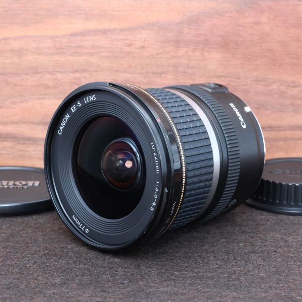 ☆良品・完動☆CANON EF-S 10-22mm F3.5-4.5 USM キヤノン 超広角レンズ☆送料無料・保証付☆F368_画像1