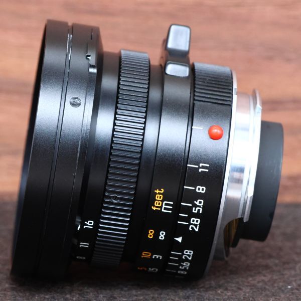 ☆極上美品・完動☆LEICA ELMARIT-M 21mm F2.8 E60 Mマウント ライカ純正キャップ・フード付 広角単焦点レンズ☆送料無料・保証付☆F145_画像8