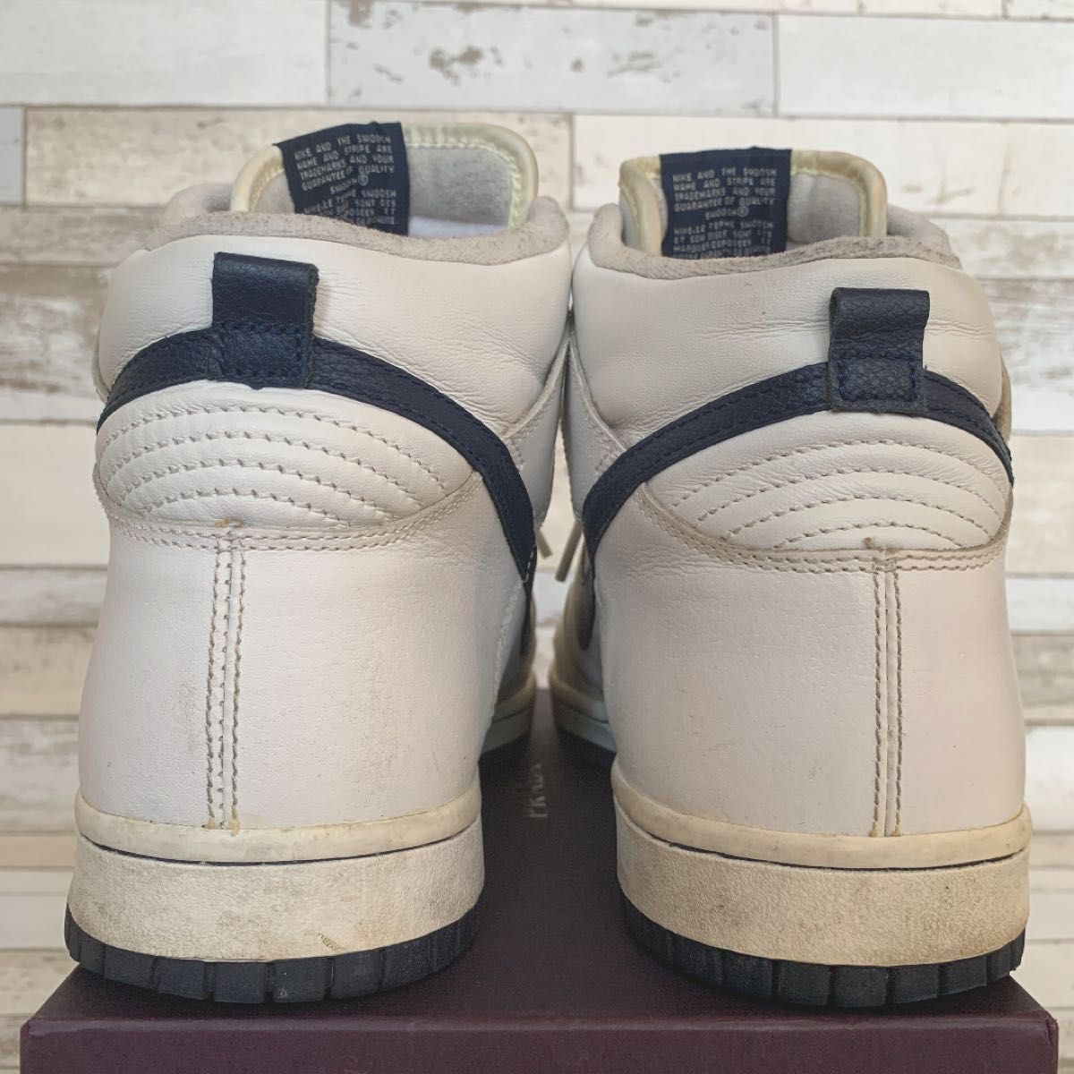 NIKE DUNK HIGH 2005年 309432-143 White x Midnight Navy