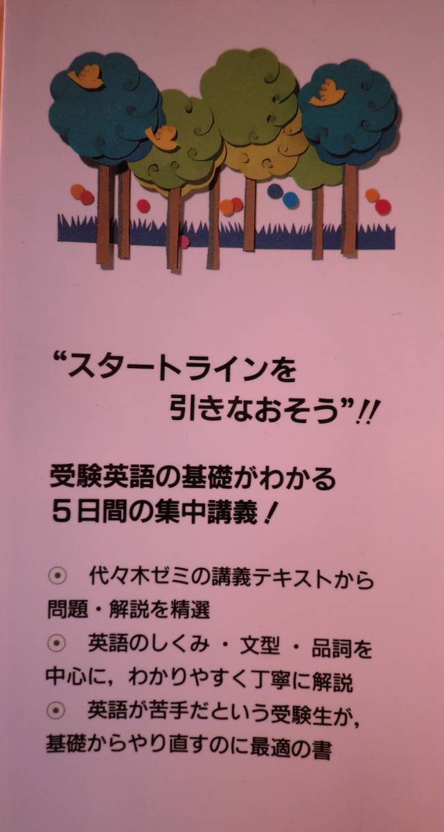 吉川のベイシック英語 吉川勇一 5日間集中講義 代々木ライブラリー ベイシック英語ゼミ 代々木ゼミナールの画像2