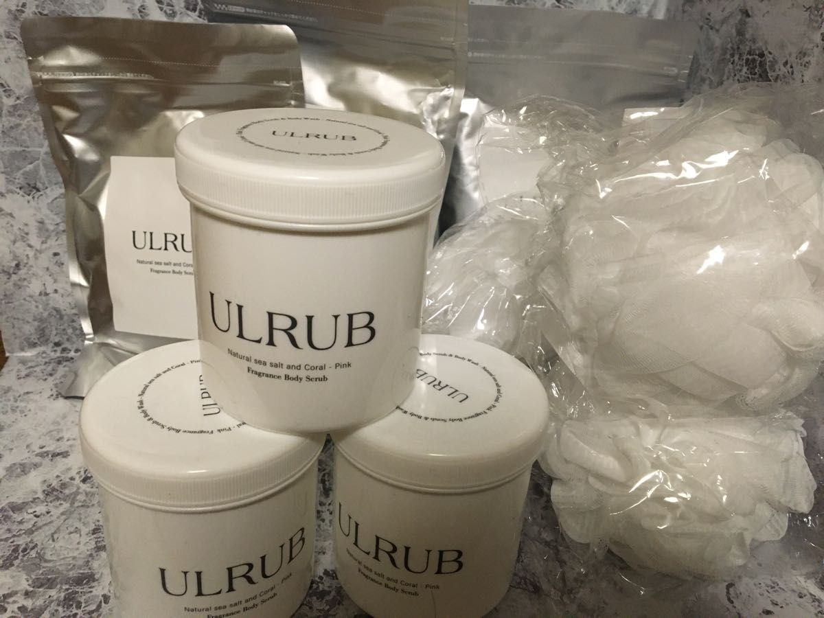 三つセット】チュラコス ウルラブ 460g ULRUB スクラブ ボディスクラブ