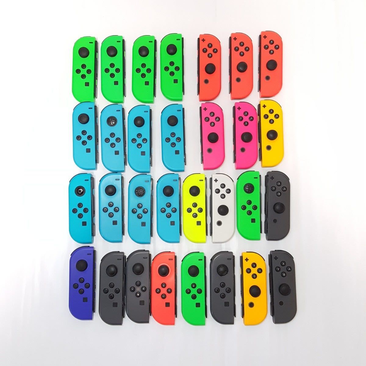 391) Joy-Con Nintendo Switch 30点 まとめ 動作未確認 ジャンク ジョイコン 任天堂 ニンテンドースイッチ コントローラー