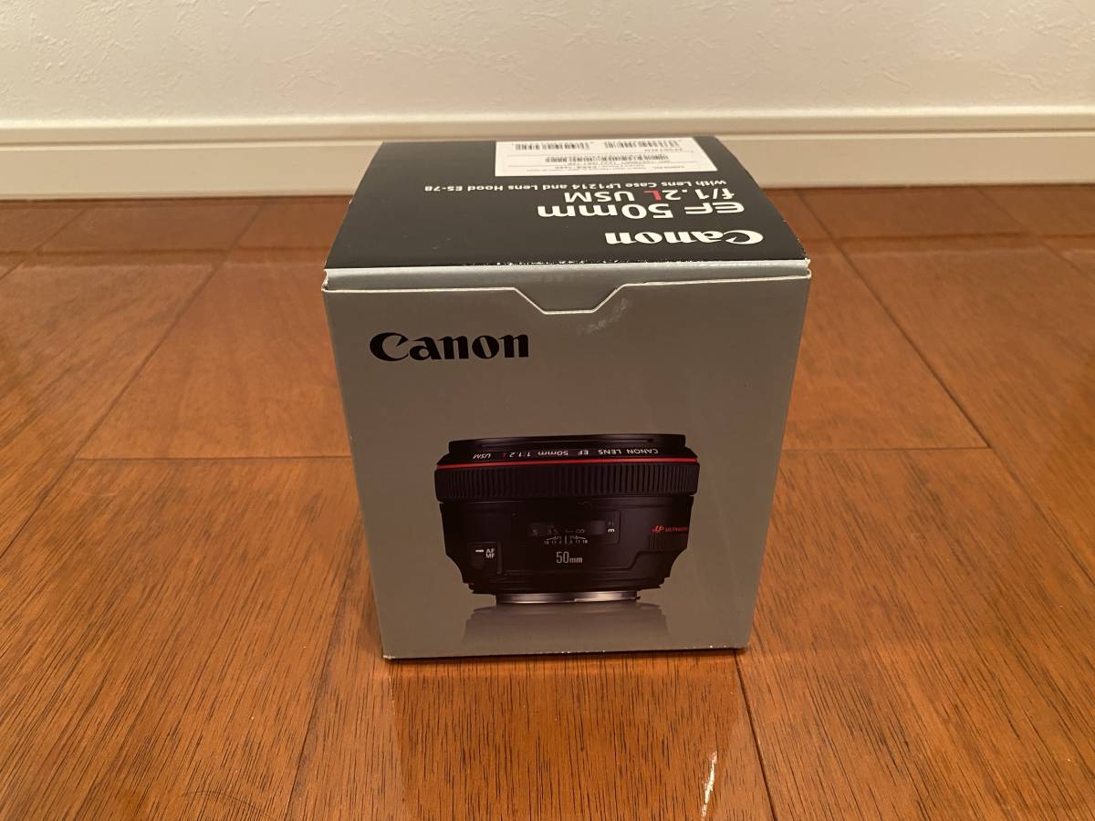 Canon EF 50mm F1.2L USM 用 元箱：キヤノン用 カメラ 単焦点 レンズ EFマウント CANON EOS 一眼レフ_画像2