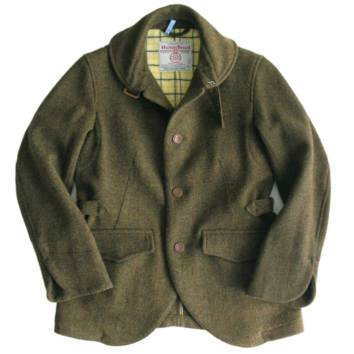 完売】 □ TOMORROWLAND □ ジャケット Tweed ツイード Harris