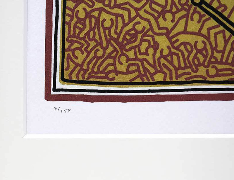 ■ Keith Haring　キース・ヘリング ■ UNTITLED　7/150 ■_画像4