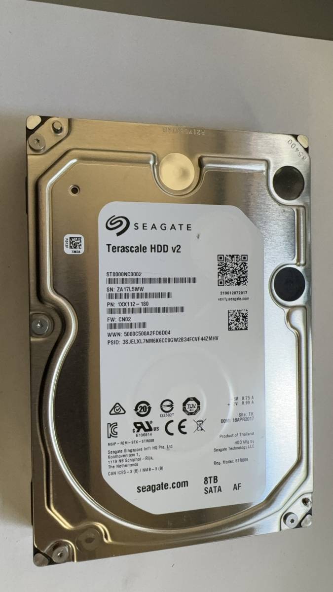 贈る結婚祝い HDD Enterprise Terascale 8TB Seagate 7200RPM 57
