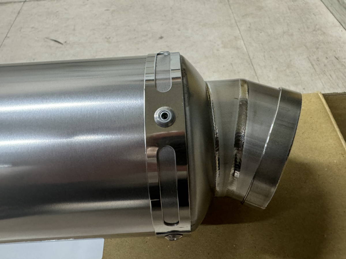 バグース チタン サイレンサー サイレントバグ管 90φX400L 60 5φ バグース チタン サイレンサー サイレントバグ管 90φX400L 60 5φ