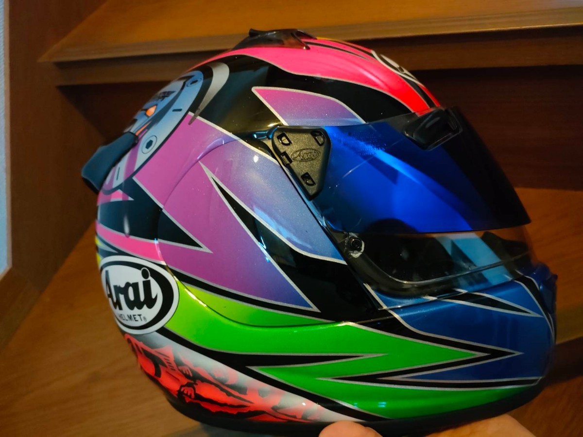 美品 Arai アライQuantum-J クアンタムJ SAKATA サカタ 57-58 美品 Arai アライQuantum-J クアンタムJ SAKATA サカタ 57-58