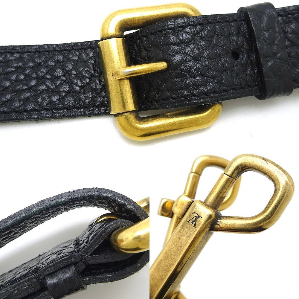 LOUIS VUITTON ルイヴィトン モノグラムデニム ネオカヴィMM M95351 2Wayバッグ ノワール/350707【中古】_画像5