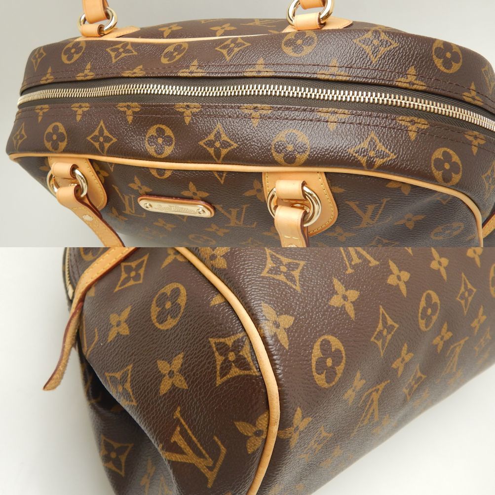 LOUIS VUITTON ルイヴィトン モノグラム モントルグイユGM M95566 ハンドバッグ ブラウン/251026【中古】_画像6