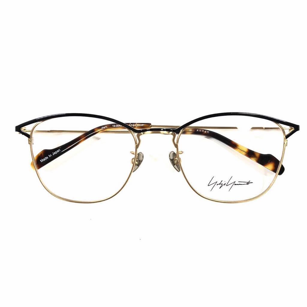 未使用品【ヨウジヤマモト】基準内 Yohji Yamamoto 伊達眼鏡 19-0045-3 サングラス メガネ めがね メンズ レディース 日本製 送料520円 2