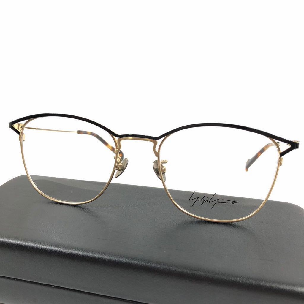 未使用品【ヨウジヤマモト】基準内 Yohji Yamamoto 伊達眼鏡 19-0045-3 サングラス メガネ めがね メンズ レディース 日本製 送料520円 2_画像4