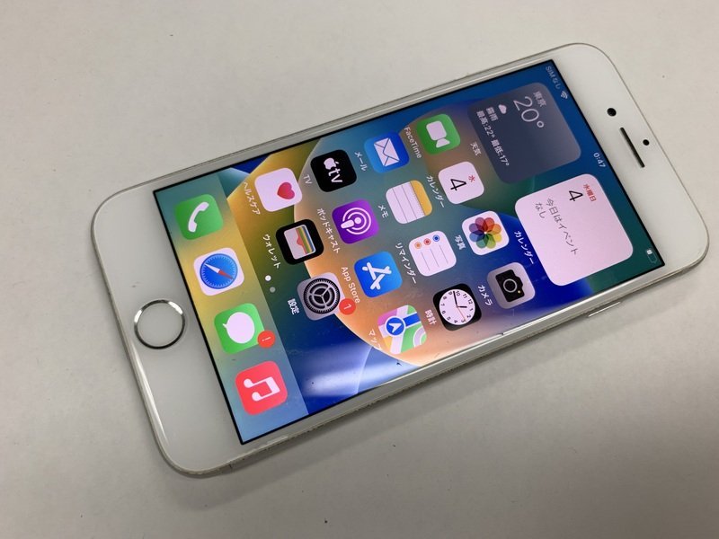 最新の激安 SIMフリー DU029 iPhone8 ロックOFF ジャンク 64GB