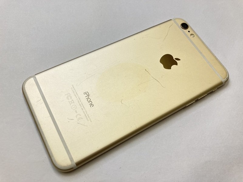 HF571 au iPhone6Plus 16GB ゴールド 判定◯_画像2
