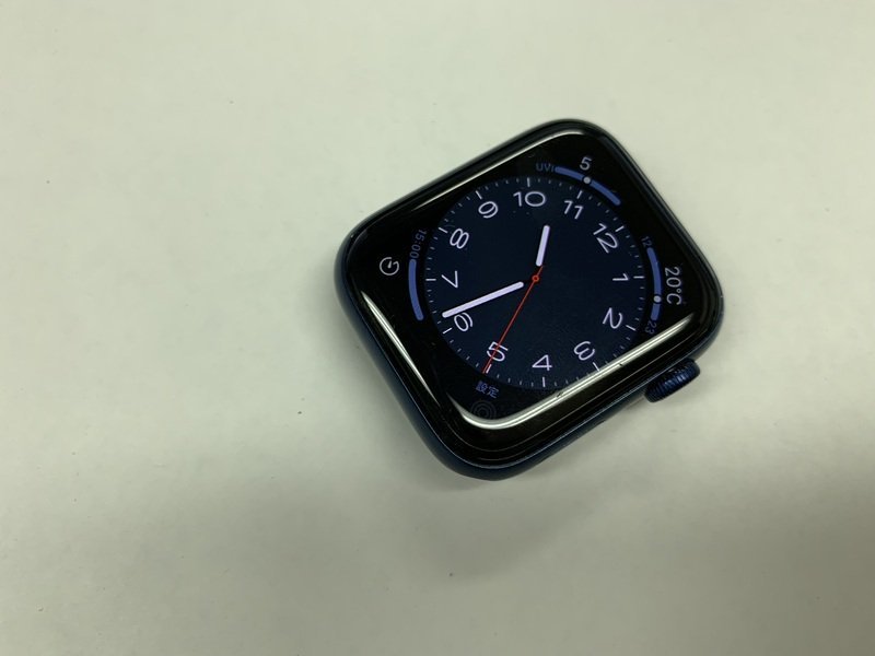 DV663 Apple Watch Series 6 GPS 44mm A2292 ブルー アルミニウム