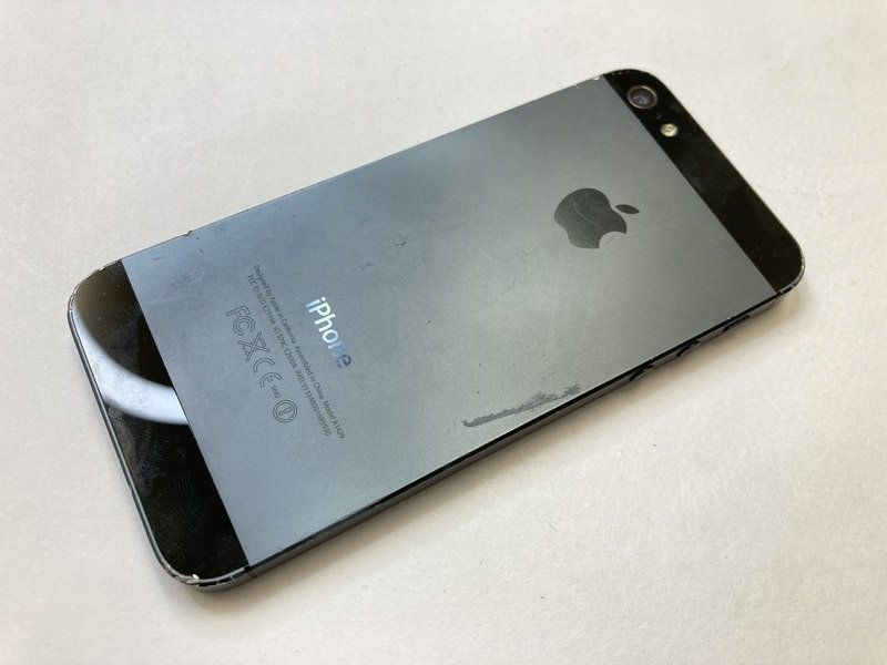 HG089 SoftBank iPhone5 32GB ブラック 判定◯ ジャンク ロックOFF_画像2