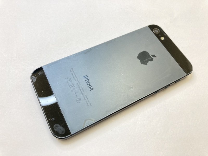 HG090 SoftBank iPhone5 16GB ブラック 判定◯ ジャンク ロックOFF_画像2