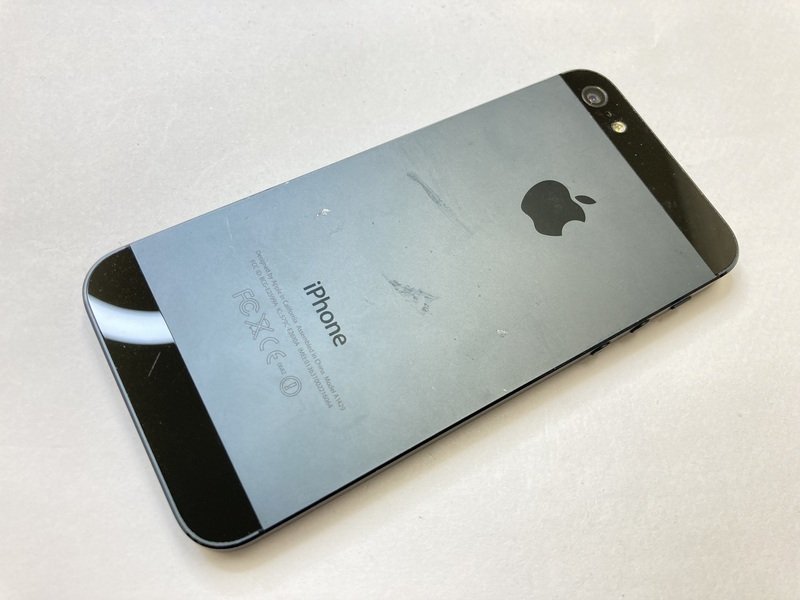 HG118 SoftBank iPhone5 16GB ブラック 判定◯ ジャンク ロックOFF_画像2
