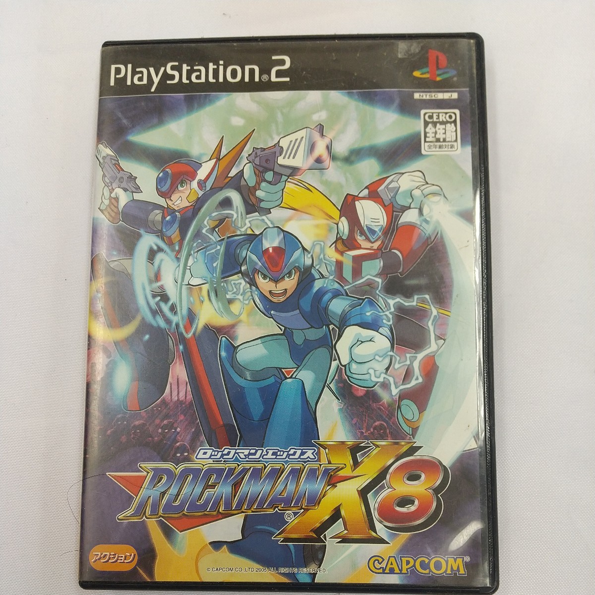 【中古品/送料無料】 PS2ソフト ロックマンX8_画像1