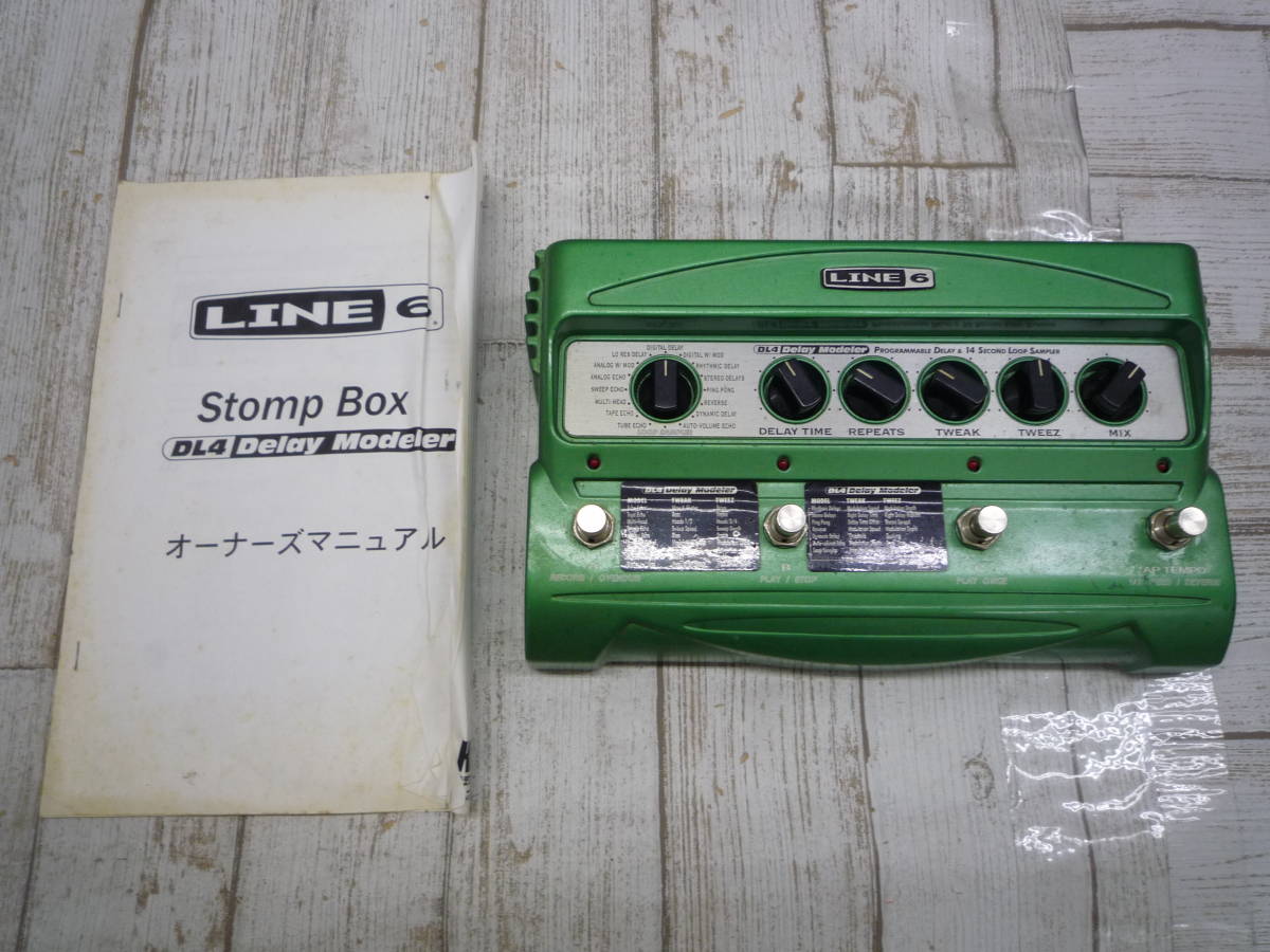 楽1094-148♪【80】LINE 6 Stomp Box DL4 Delay Modeler_画像2