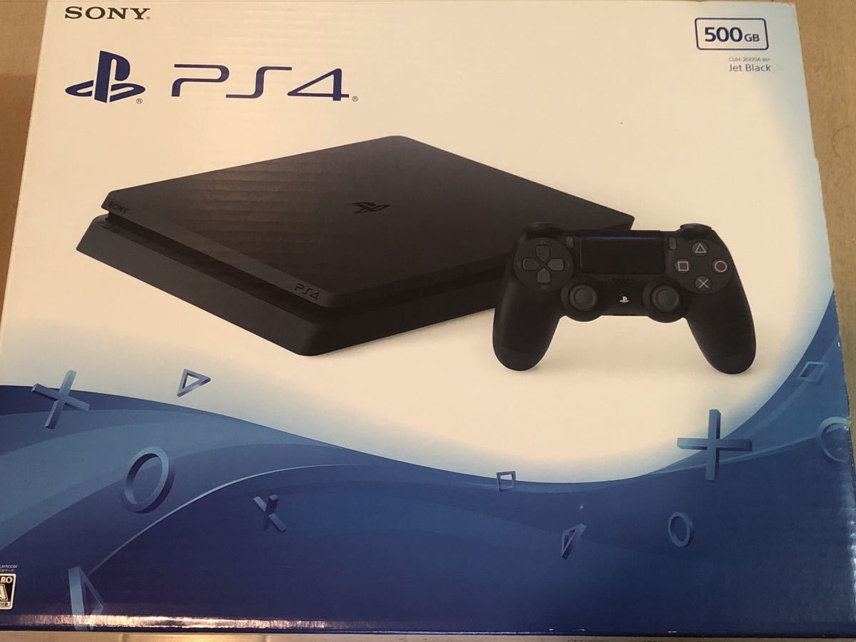 お気に入り 500GB PlayStation4 PS4本体 JET BLACK ジェットブラック