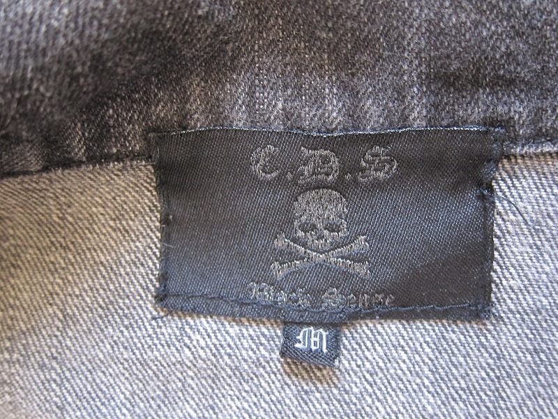  クールドライブストライカー C.D.S 半袖 長袖 切替 刺繍 ブラック デニム ツナギ M_画像6